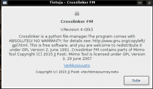 Crosslinker FM license 