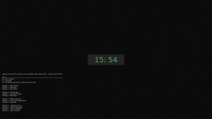digital clock, linux clock, clock for linux