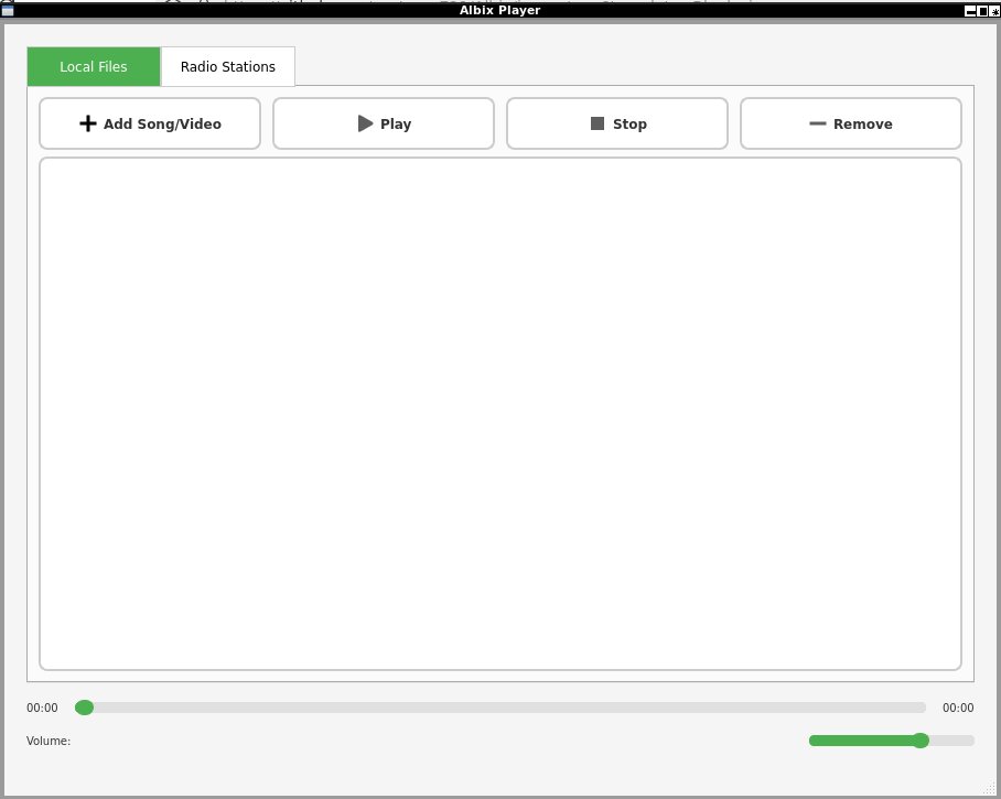 Albix media player